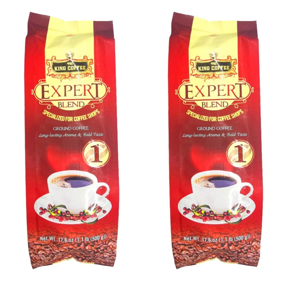 Кофе молотый King Coffee Expert Blend №1 500 г, 2 шт