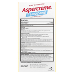 Aspercreme, Обезболивающее средство Max Strength, с 4% лидокаина, эфирное масло лаванды, 73 мл (2,5 жидк. унц.)