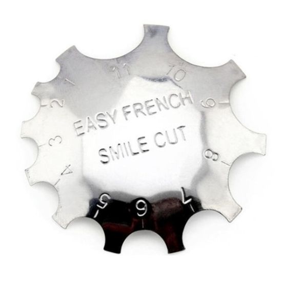 Формы многоразовые для френч маникюра Smail cut