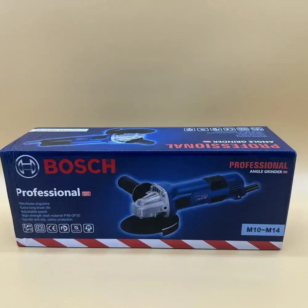 Шлифовальная машина Бош / УШМ / Болгарка 125mm 1100W с регулировкой оборотов.