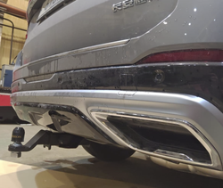 Фаркоп под квадрат для Ford Explorer, 2019-, Бизон.FA 0125-E