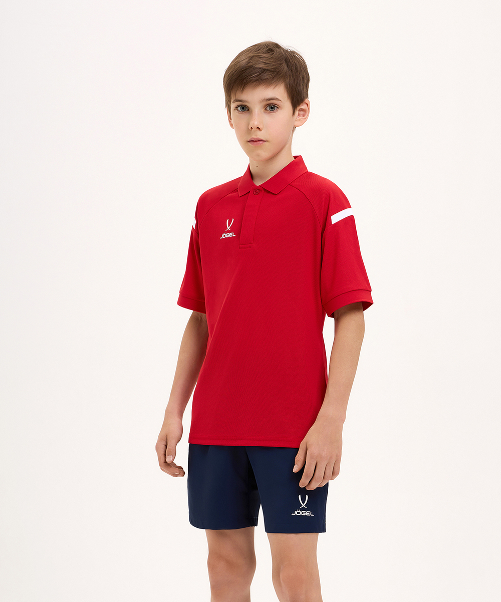 Поло CAMP 2 Poly Polo, красный