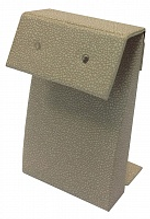 Подставка для серег/изогнутая/2 отверстия на планке/ф.№6 (резинка)/Н-70 мм.