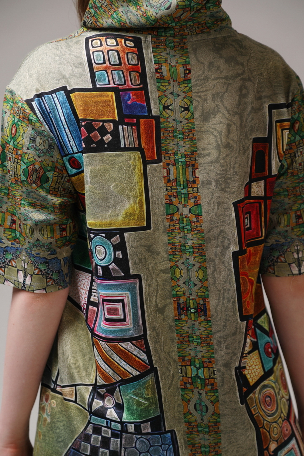 Платье "Витражи", по мотивам живописи Тани МакКабе