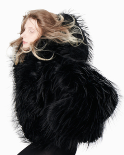 FUR COAT WOMAN