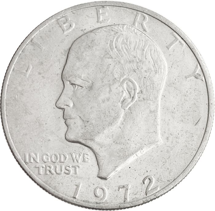 1 доллар (dollar) 1972 США "Эйзенхауэр"