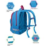 Рюкзак Berlingo Ergo Cats paw 40*29*22см, 720 гр., 2отд. 4 карм, с эргон. спинкой