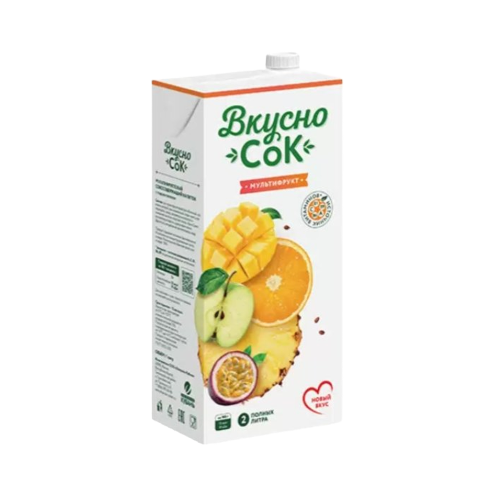 Напиток "Вкусно Сок" 1л
