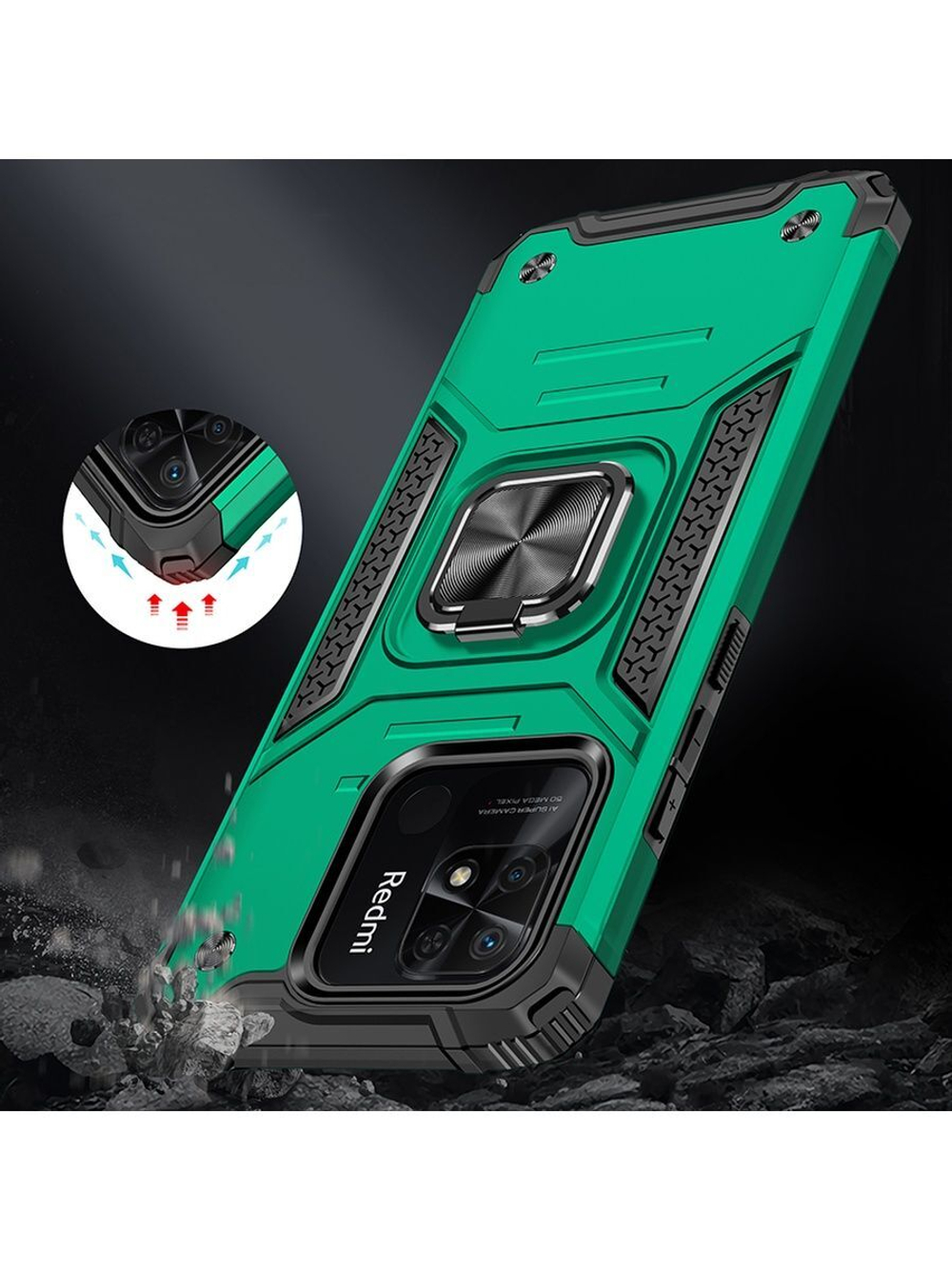 Противоударный чехол Legion Case для Xiaomi Redmi 10C