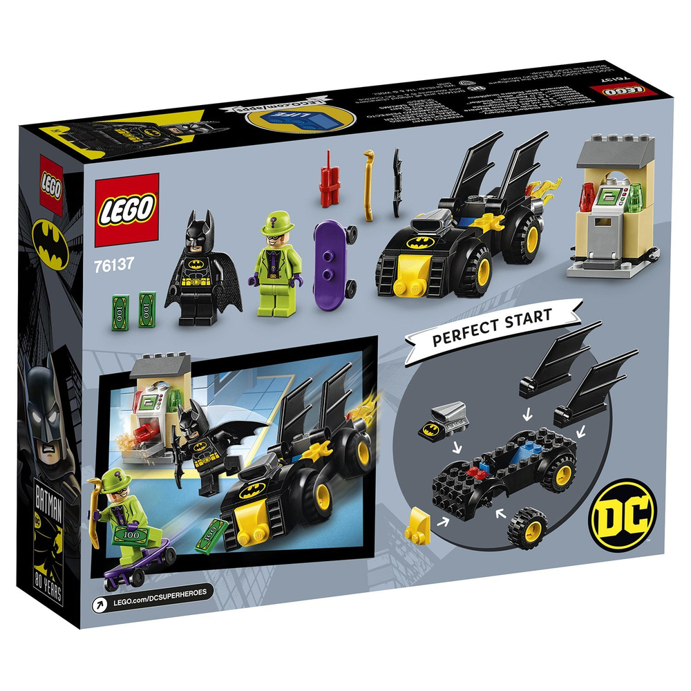 LEGO Super Heroes: Бэтмен и ограбление Загадочника 76137 — Batman vs. The Riddler Robbery — Лего Супергерои ДиСи