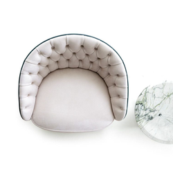 Дизайнерское кресло LILU capitonne 080