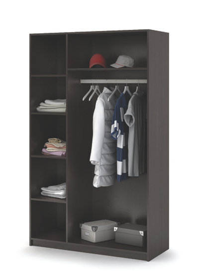 ШК 557 Бася ЛДСП шкаф 3-х ств.