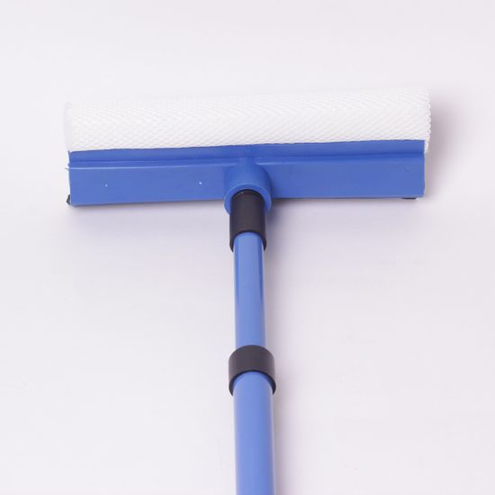 Окномойка с губкой 18 см и телескопической рукояткой 80 см