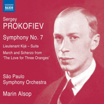 Sao Paulo Symphony Orchestra, Marin Alsop / Sergey Prokofiev: Symphony No. 7, Lieutenant Kije, The Love Of Three Oranges (CD)