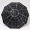 Зонт механический «Клетка», 4 сложения, 10 спиц, R = 53 см, цвет МИКС