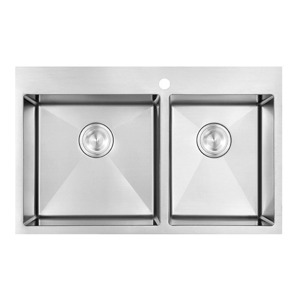 Кухонная мойка, 794x511x254 мм, 2 чаши