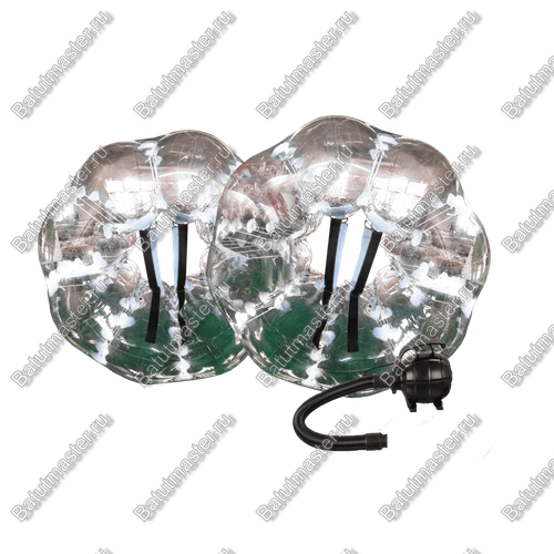 Бизнес-набор: Бамперболы, диаметр 1.5 м, ТПУ (6 шт), насос (1 шт)