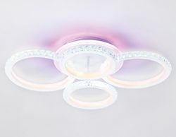 Ambrella Потолочный светодиодный светильник с RGB подсветкой и пультом Original FA9524