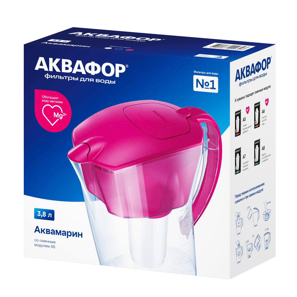 АКВАФОР Аквамарин Кувшин 3,8 л