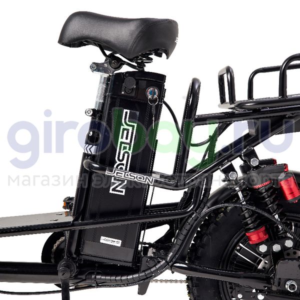 Электровелосипед Jetson Monster Pro Black 1200W (60V/21Ah) круглый дисплей