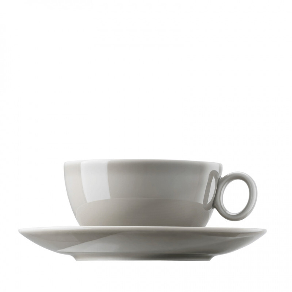 Thomas Rosenthal Group Loft Colour чашка с блюдцем 340 мл комби луна серый