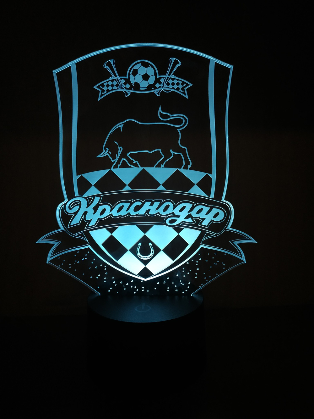 3Д-светильник "ФК Краснодар"