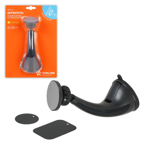 Держатель телефона Airline на лобовое стекло/панель магнитный