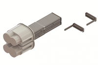 Питающий элемент + заглушка, тип 1, Cu, 6P, 40A