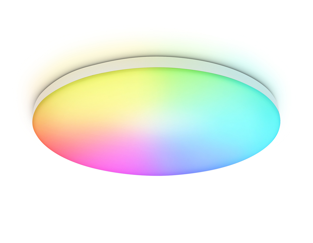 FZ2001 WH белый IP54 20W 3000K-6500K+RGB Wi-Fi Алиса/Tuya/Smart Home/Alexa D300*55 (ПДУ ИК)