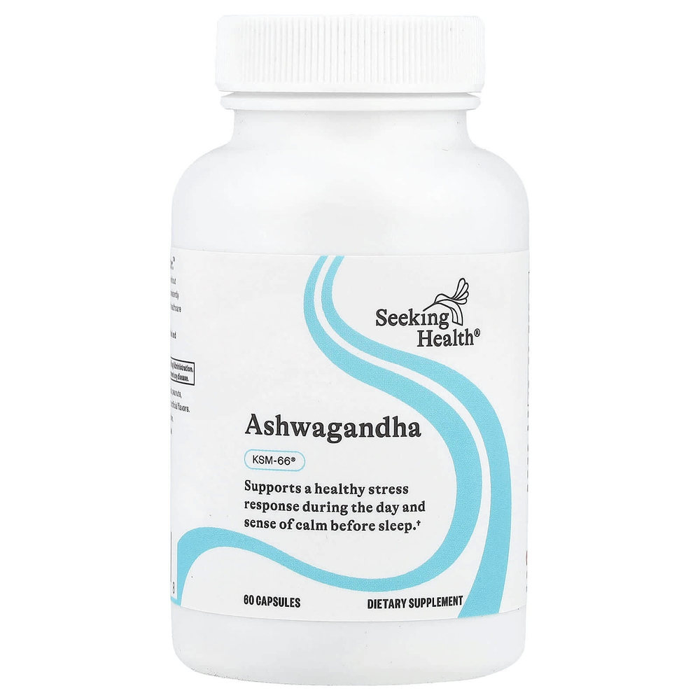 Seeking Health, Ашваганда, 467 мг, 60 капсул