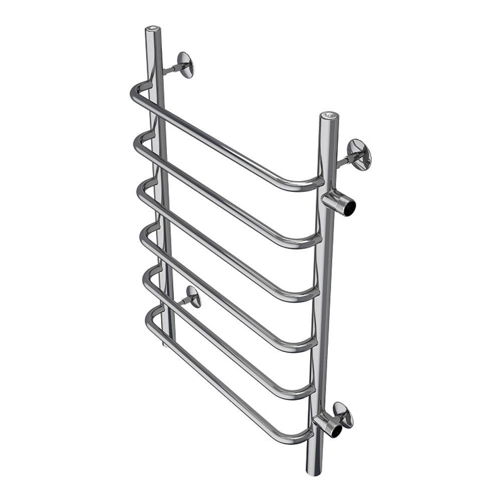 Полотенцесушитель водяной Azario MODENA 53.2х80, Хром