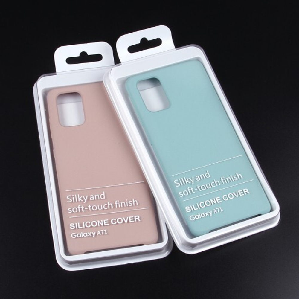 Панель Soft Touch для Samsung Galaxy A71, 007002 Кобальт