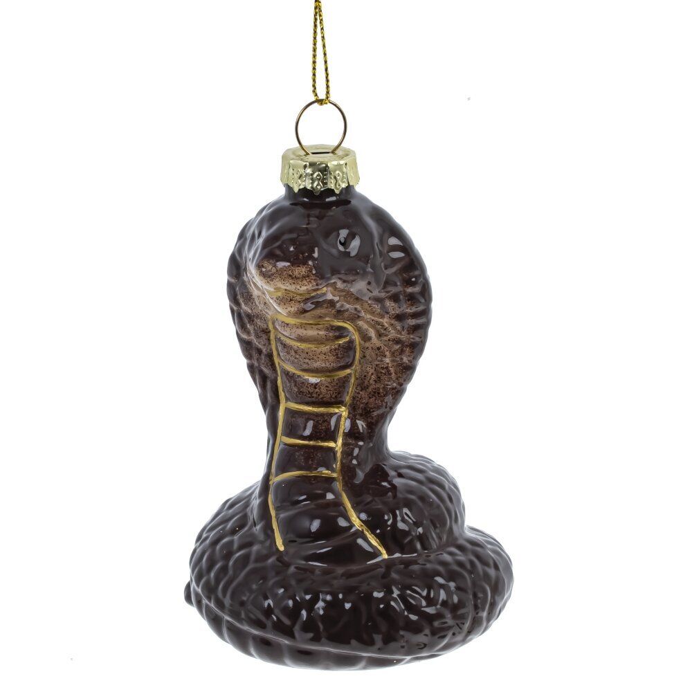 GAEM Украшение новогоднее "Змея", L7 W6 H12 см, 4в.