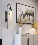 Настенный светильник B6066W/L black/white