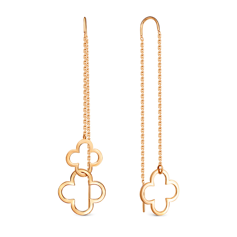Серьги из золота 585 пробы