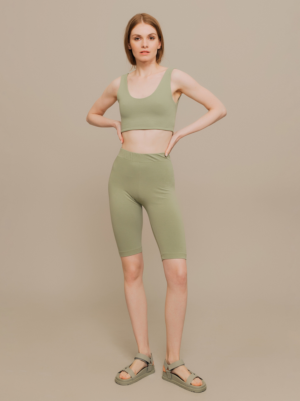 Топ Slim Green