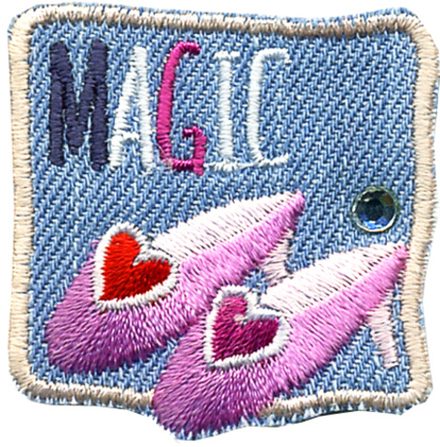 Термоаппликация HKM "Магия туфель" 5,5 х 3 см, 1 шт (10206100/300514/0004599/09_Германия)