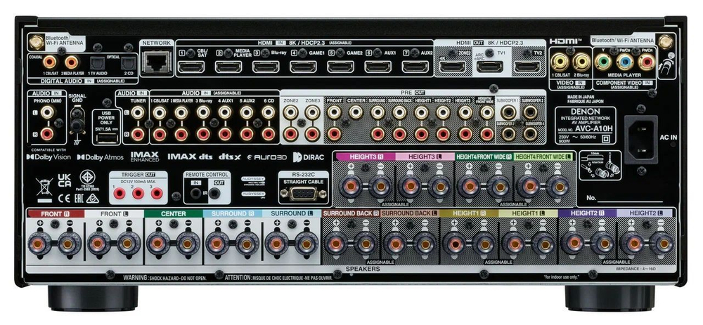 AV-ресивер Denon AVC-A10H Black