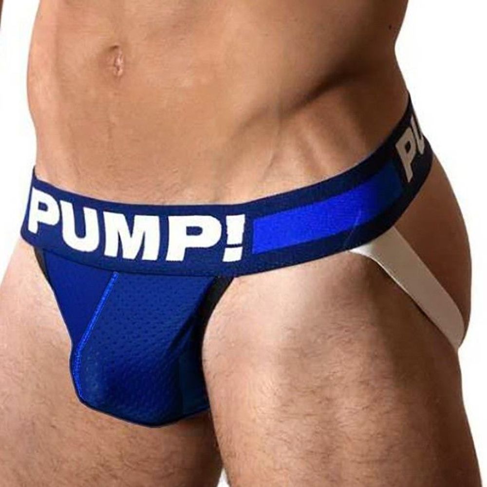 Мужские трусы джоки темно-синие Pump Navy Jock 115