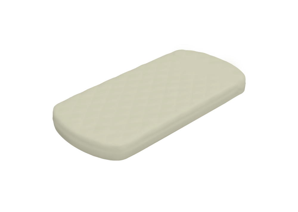 Простынь для кроватки Elegance (фисташковый, сатин)