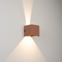 Светильник LGD-PERAN-WALL-S120x120-6W Warm3000 (Beige red, 0-80 deg, 230V) (Arlight, IP65 Бетон, 3 года) 061761