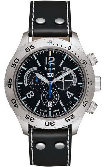Швейцарские тактические часы Traser P67 ELEGANCE CHRONOGRAPH  105035