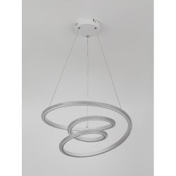 Светильник потолочный светодиодный Rivoli Gabriella 6188-201 LED 3000-6300К 104 Вт с пультом | Rivoli