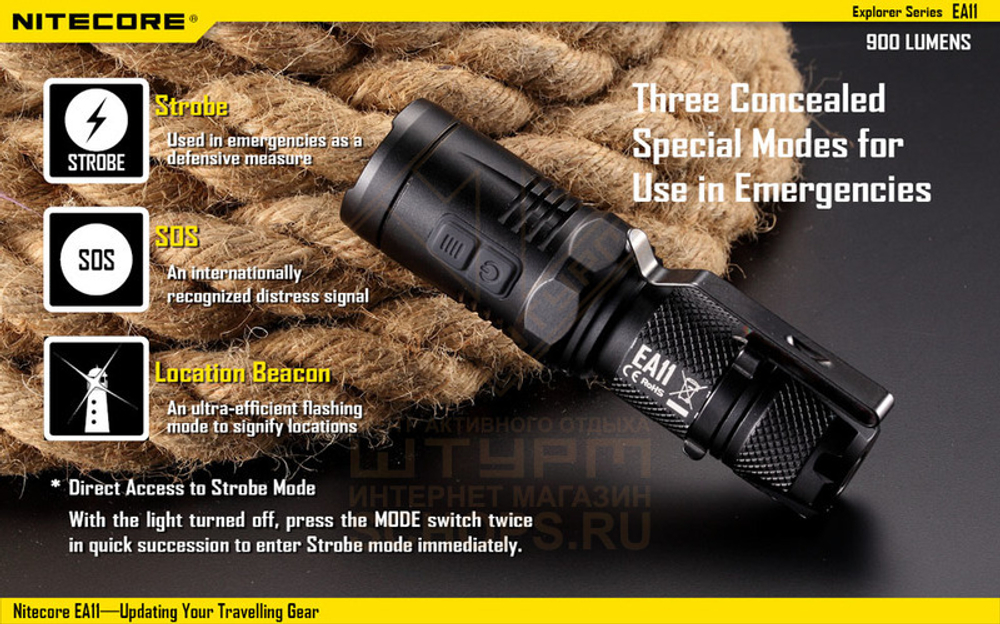 Фонарь Nitecore EA11