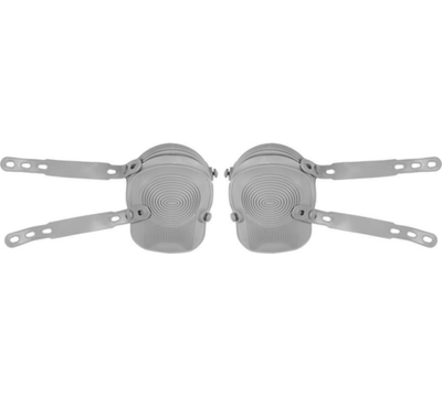 ЗУБР ФОРТ влагостойкие с цельнолитой резиновой чашкой, противоскользящая поверхность, наколенники защитные ПРОФЕССИОНАЛ (11520)