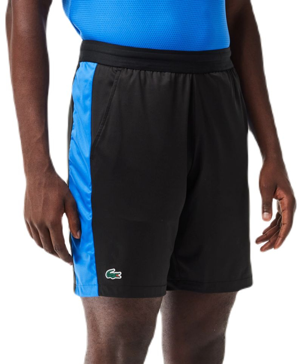 Теннисные шорты Lacoste Tennis x Daniil Medvedev Regular Fit - black/blue