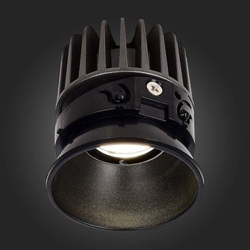 ST851.448.12 Светодиодный модуль Черный LED 1*2W 4000K 960Lm Ra90 36° IP20 D69xH85 220-240V(глянец) SHIFT