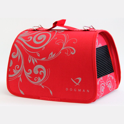 Сумка лира №3 "dogman" (красная)