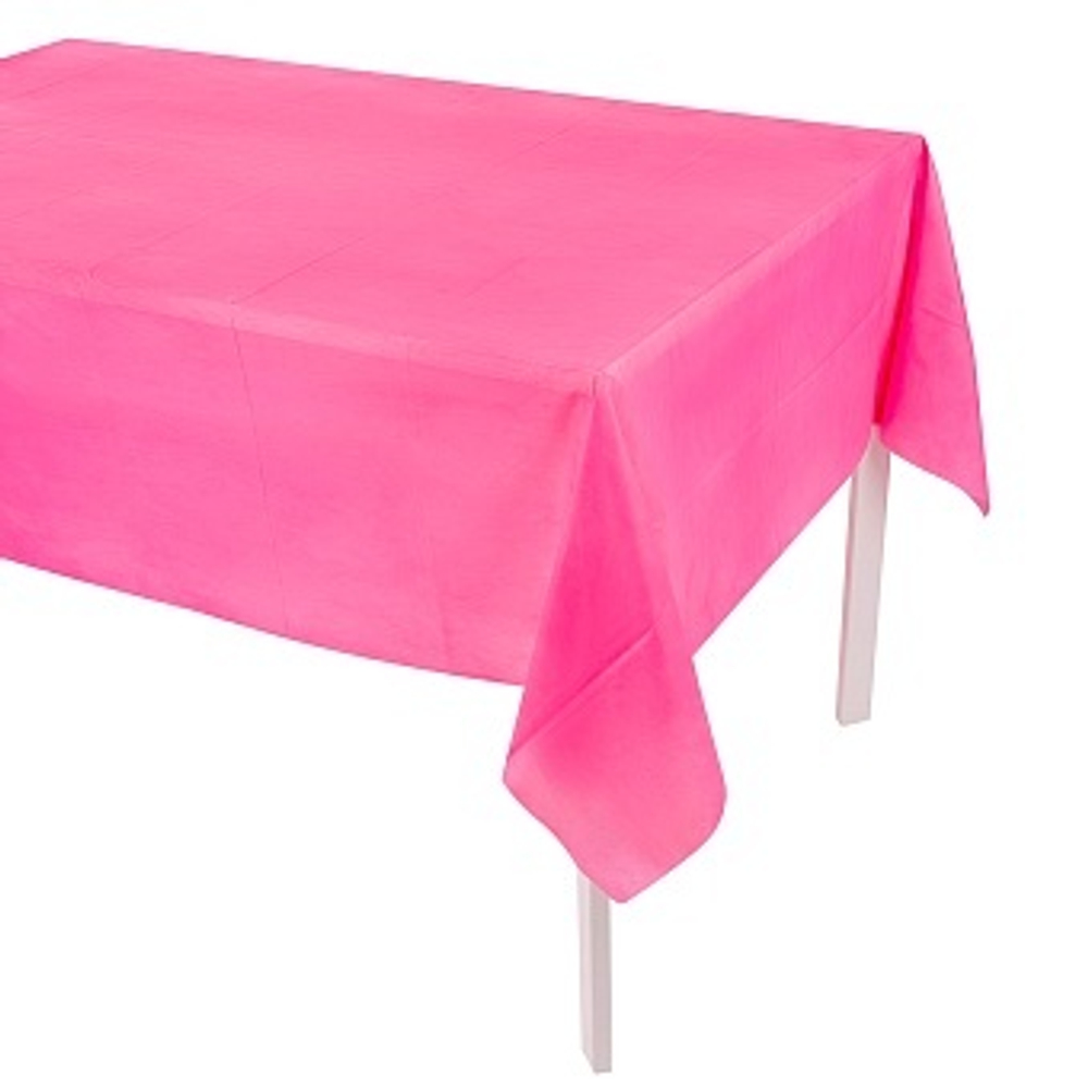 Скатерть одноразовая, Мастхэв, Фуксия, 137*274 см.