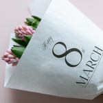 Бум-34 бумага (45х64 см) Happy 8th MARCH (цена за упаковку 20 листов)